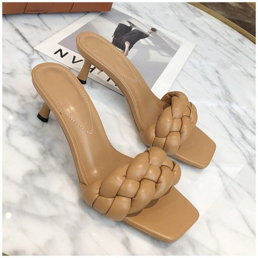 Braided Square Slides w/Optional Ankle Straps